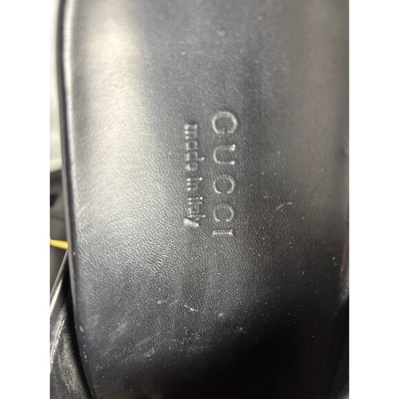 Gucci Horsebit l Leather Mules  Black main image 8